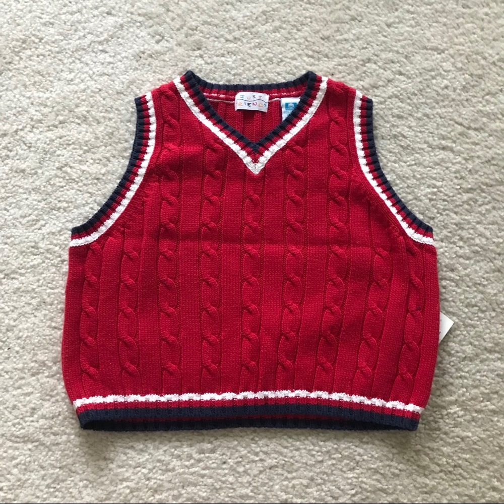 ^ Boys sweater vest